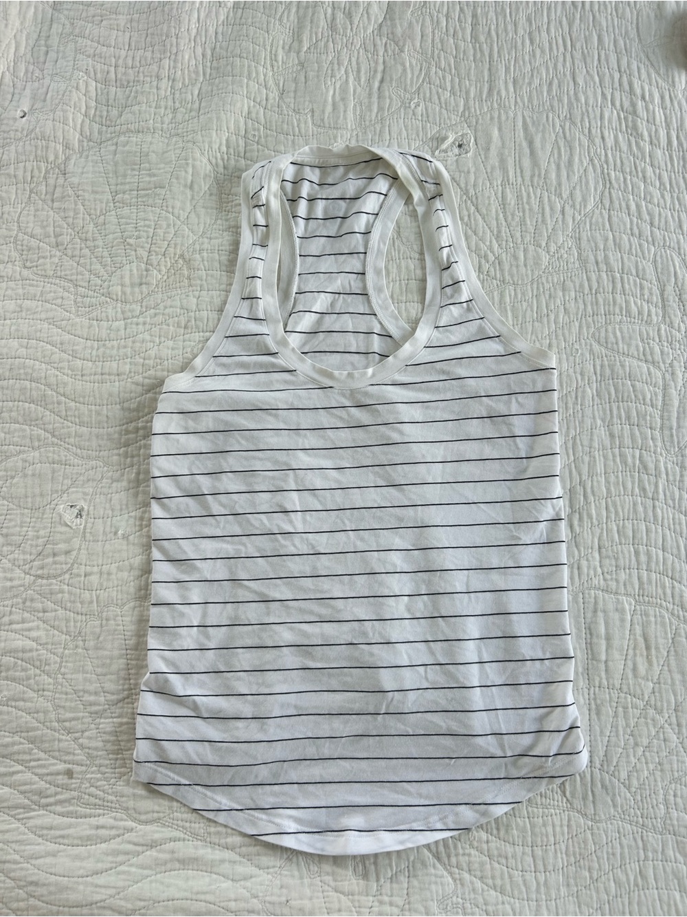 Lululemon striped tank top